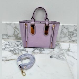 Henri Bendel purple handbag